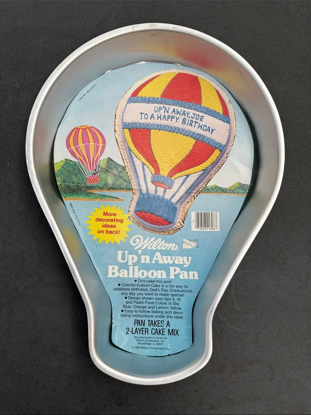 Wilton Hot Air Balloon Cake Pan